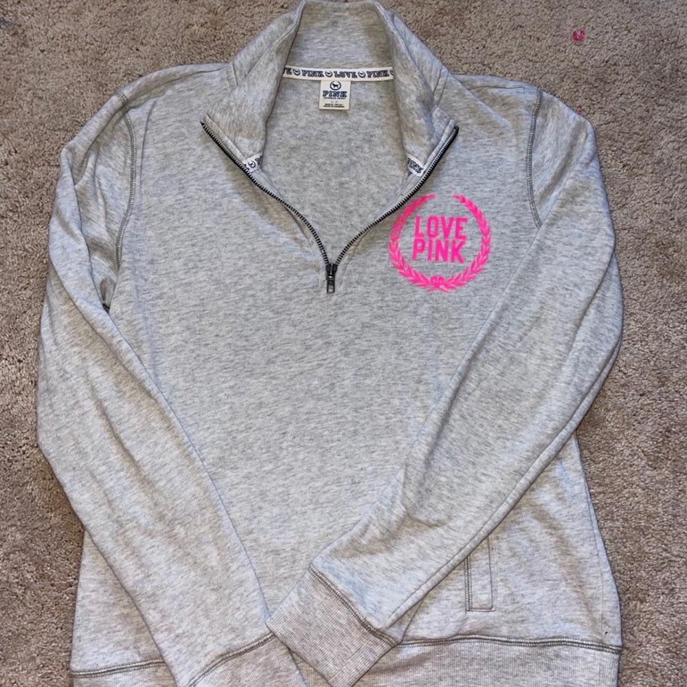 PINK quarter zip